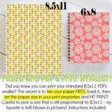 CITRUS Color Pack {Alternate Covers/Accessories for Planners/Journals} PRINTABLE