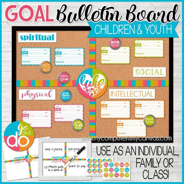 Stay focused and organized with this DIY Goal Board. Keep weekly and  monthly to-dos right where you can see them an…