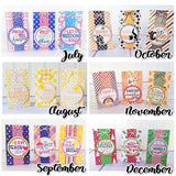 Chocolate Squares Envelops & Tags {ANNUAL COLLECTION} PRINTABLE