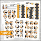 Chocolate Squares Envelops & Tags {HALLOWEEN} PRINTABLE