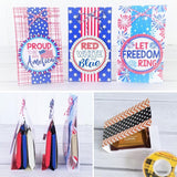 Chocolate Squares Envelops & Tags {PATRIOTIC} PRINTABLE