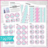 Chocolate Squares Envelops & Tags {VALENTINE} PRINTABLE