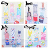 Chocolate Truffle Cartons & Tags {ANNUAL BUNDLE} PRINTABLE