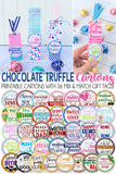 Chocolate Truffle Cartons & Tags {ANNUAL BUNDLE} PRINTABLE