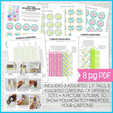Chocolate Truffle Cartons & Tags {BIRTHDAY} PRINTABLE
