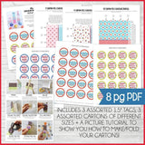 Chocolate Truffle Cartons & Tags {Mother's Day} PRINTABLE