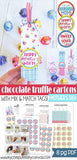 Chocolate Truffle Cartons & Tags {Mother's Day} PRINTABLE
