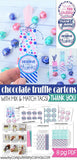 Chocolate Truffle Cartons & Tags {THANKS} PRINTABLE