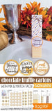 Chocolate Truffle Cartons & Tags {THANKSGIVING} PRINTABLE