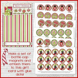 Christmas Bottle Cap PRINTABLE-My Computer is My Canvas