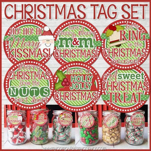 Christmas Mason Jar Gift Tags PRINTABLE-My Computer is My Canvas