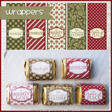Christmas Nugget Wrappers {Names of the Savior} PRINTABLE-My Computer is My Canvas