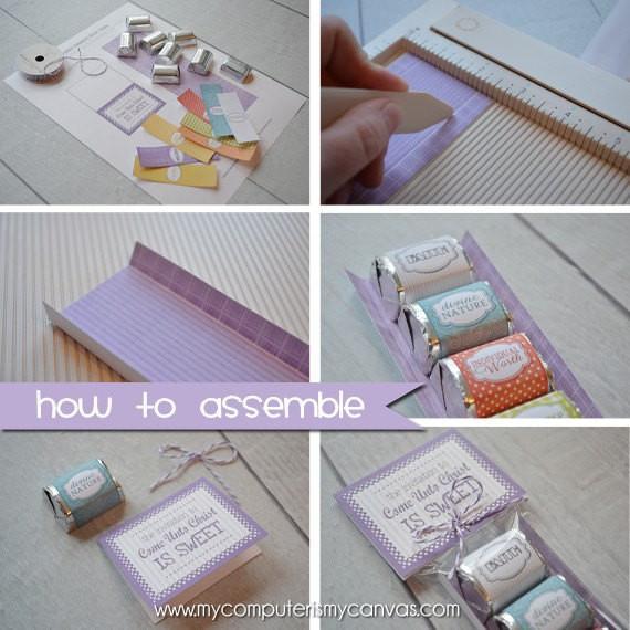 Christmas Nugget Wrappers {Santa's Helper} PRINTABLE-My Computer is My Canvas