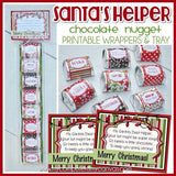 Christmas Nugget Wrappers {Santa's Helper} PRINTABLE-My Computer is My Canvas