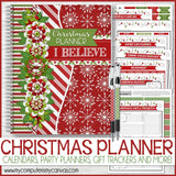 Christmas Planner Kit {FULL SIZE; UNDATED} PRINTABLE