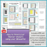 Church Family Planner Sticker Kit PRINTABLES-My Computer is My Canvas