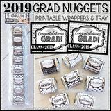 Class of 2019 Graduation Nugget Wrappers PRINTABLE