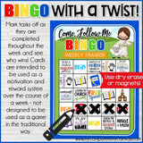 Come Follow Me {FAMILY} BINGO TASK TRACKER Printables-My Computer is My Canvas