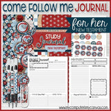 Come Follow Me STUDY Journal {FOR HER} PRINTABLE-My Computer is My Canvas