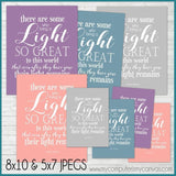 Condolence Art, Bereavement Gift {Light Remains} - PRINTABLE-My Computer is My Canvas