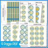 Cub Scout Candy Bar Wrapper & Tags PRINTABLE-My Computer is My Canvas