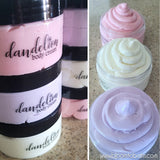 DANDELION Body Cream {SWEET ORANGE & VANILLA} 8 oz