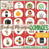 DOMINOES Game {Book of Mormon & Beyond} PRINTABLE-My Computer is My Canvas