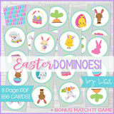 DOMINOES Game {Easter} PRINTABLE-My Computer is My Canvas