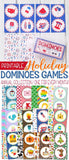 DOMINOES Games {ANNUAL COLLECTION} PRINTABLE-My Computer is My Canvas