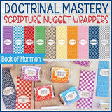 Doctrinal Mastery Scripture Wrappers {Book of Mormon} PRINTABLE-My Computer is My Canvas