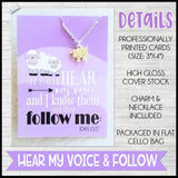 EASTER Lamb Charm Necklace {with Quote Card} SHIPPED