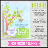 EASTER Lamb Charm Necklace {with Quote Card} SHIPPED