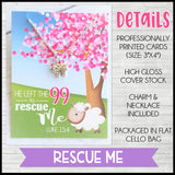 EASTER Lamb Charm Necklace {with Quote Card} SHIPPED