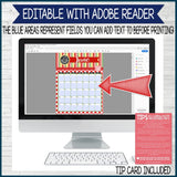 EDITABLE 2023 Decorative Monthly Calendars {8.5x11} Printable