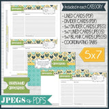 EDITABLE Recipe Collection {NAVY EDITION} Discounted Bundle