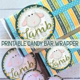 Easter {It's About the LAMB} Chocolate Bar Wrapper PRINTABLE-My Computer is My Canvas