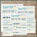 Easter Subway Art {Resurrection} PRINTABLE-My Computer is My Canvas