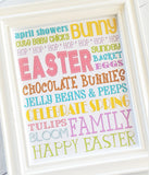 Easter or April Subway Art PRINTABLE-My Computer is My Canvas
