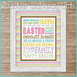 Easter or April Subway Art PRINTABLE-My Computer is My Canvas