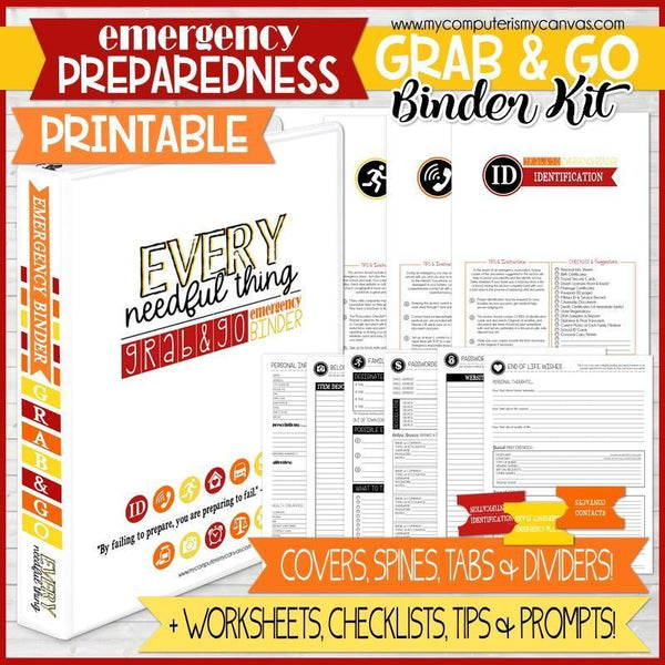 every-needful-thing-grab-go-vital-documents-binder-kit-printable-bloom-to-balm-my-computer-is-my-canvas for Free Grab And Go Binder Printables Every Needful Thing GRAB & GO Vital Documents BINDER KIT Printable – Bloom to Balm | My Computer is My Canvas for Free Grab And Go Binder Printables