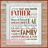 Father's Day Art PRINTABLE-My Computer is My Canvas