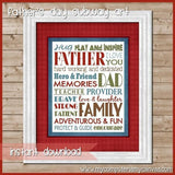 Father's Day Art PRINTABLE-My Computer is My Canvas