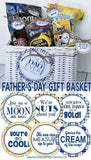 Father's Day Basket {Gift Tag Kit} PRINTABLE