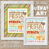 Fiesta Cinco de Mayo Subway Art PRINTABLE-My Computer is My Canvas