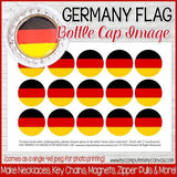 Flag Bottle Cap PRINTABLE {GERMANY}-My Computer is My Canvas