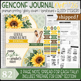 PRINT & SHIP: OCTOBER 2026 General Conference JOURNAL (Sunflower Front & Back Cover)