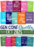 General Conference Quotes {OCT 2025} FREEBIE