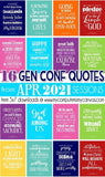 General Conference Quotes {APR 2021} FREEBIE