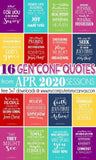 General Conference Quotes {APRIL 2020} FREEBIE