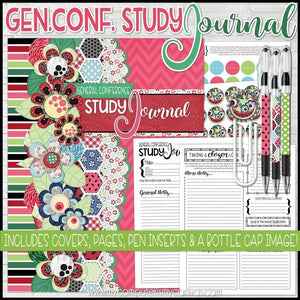 General Conference Study JOURNAL {For HER} PRINTABLE-My Computer is My Canvas